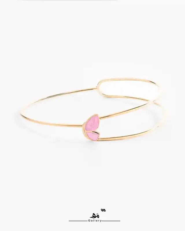 بنگل پروانه مینا صورتی مه گالری